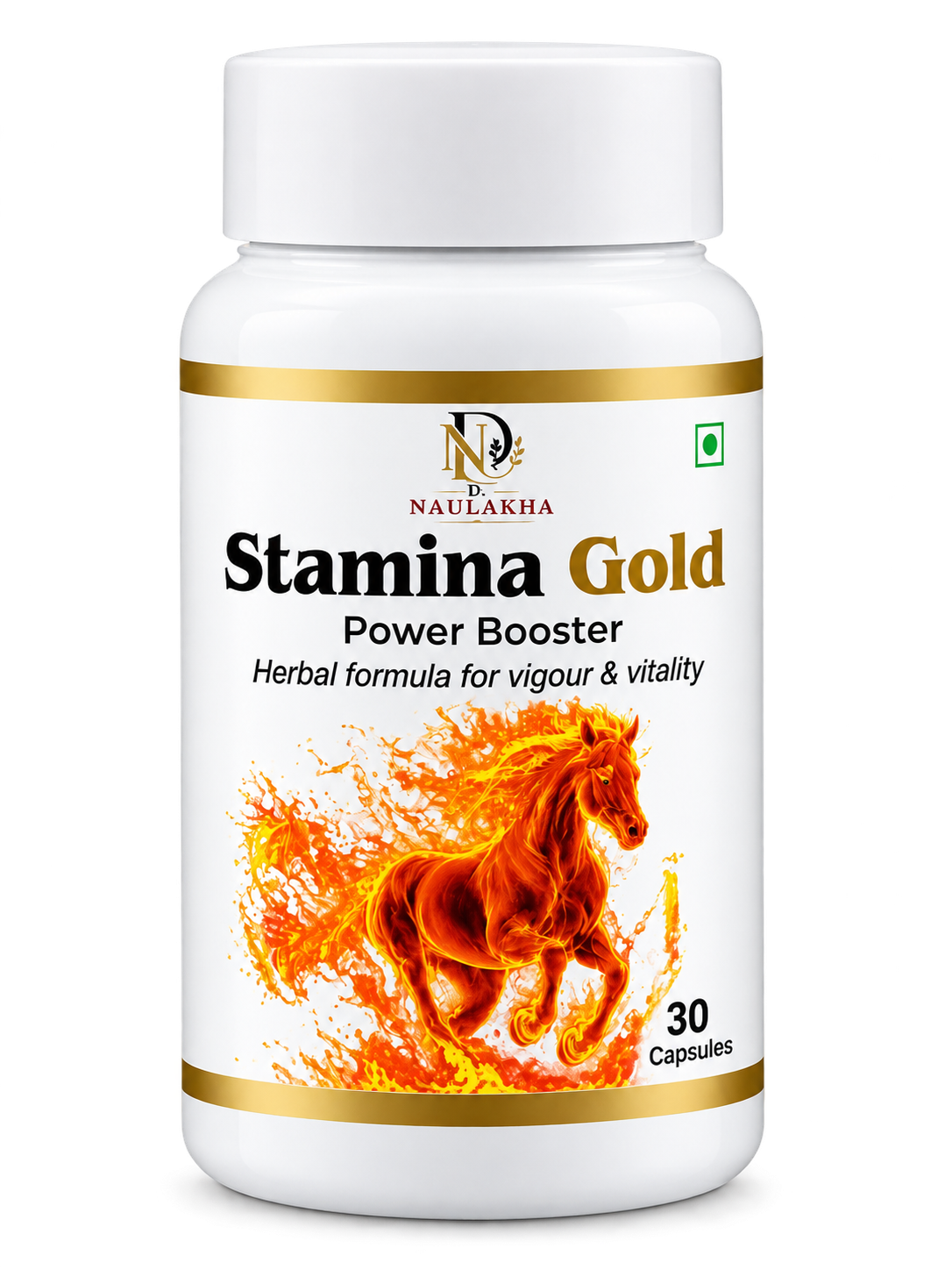 Stamina Gold β Herbal Wellness Capsules | 30 Capsules